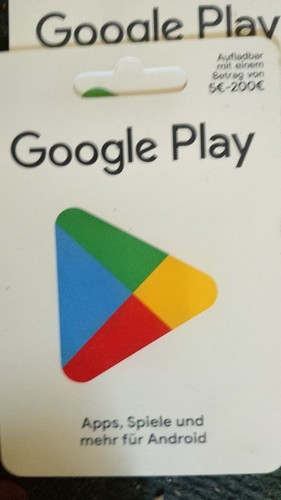Google play guthabenkarte - google,